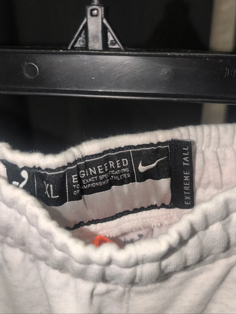 Women's White  Nike WNBA team-issue warm-up sweatpants Size XLTT